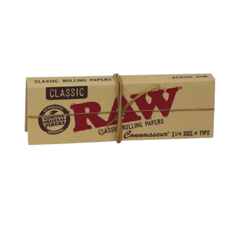 RAW | CONNOISSEUR Paper with TIPS 1 1/4 Size