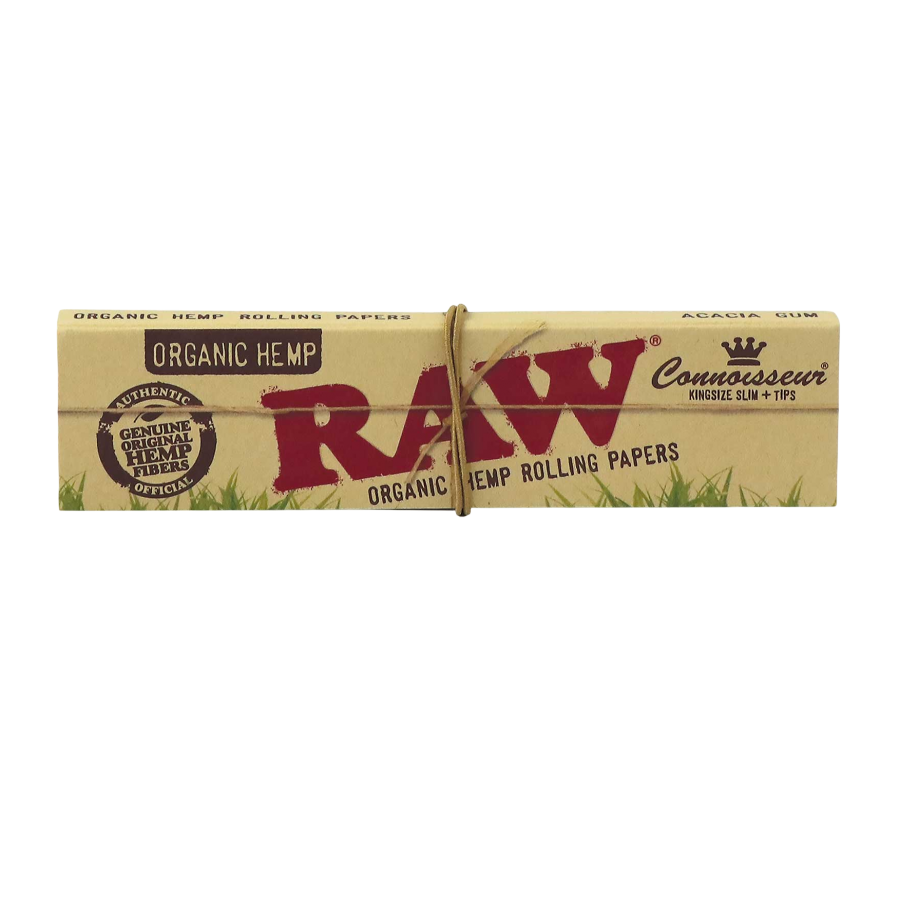 RAW | Organic Connoisseur King Size Slim Paper with Tips
